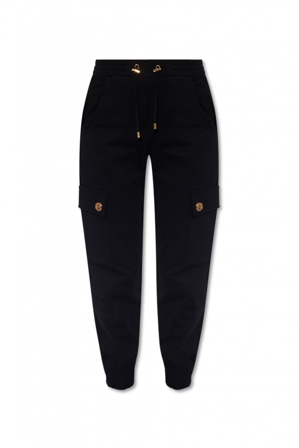 Balmain Appliquéd sweatpants