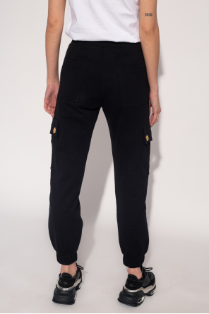 Balmain Appliquéd sweatpants