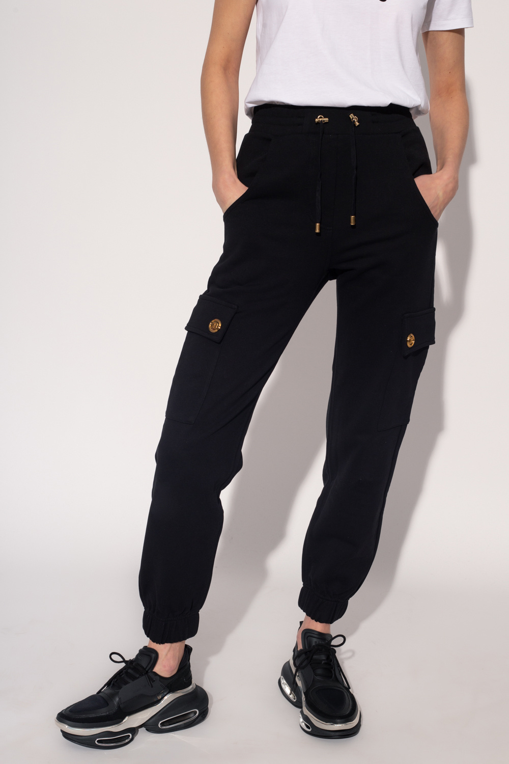 Balmain Appliquéd sweatpants