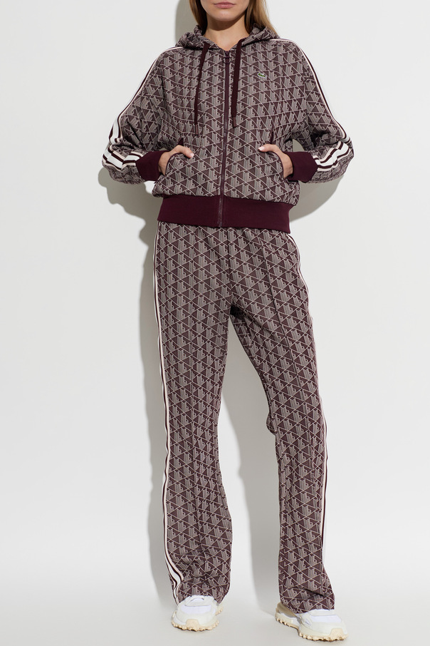 Lacoste Tepláky s monogramom