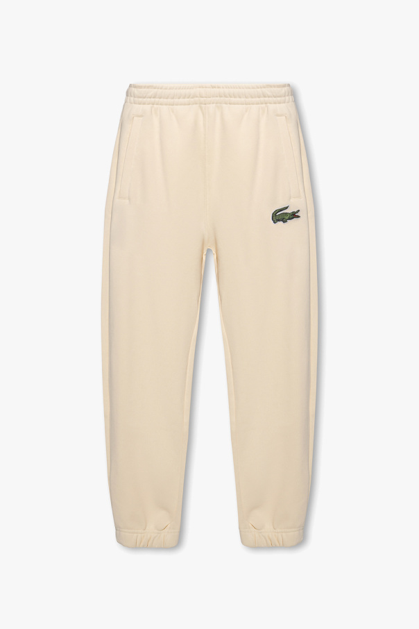 lacoste rand Sweatpants with logo patch