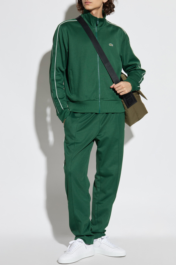 Lacoste Pantalones de chándal con costura en las perneras