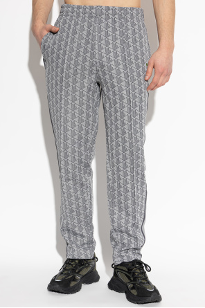 Lacoste Pantalones jogger con costura en las piernas