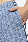 Lacoste BLUE Sweatpants with monogram