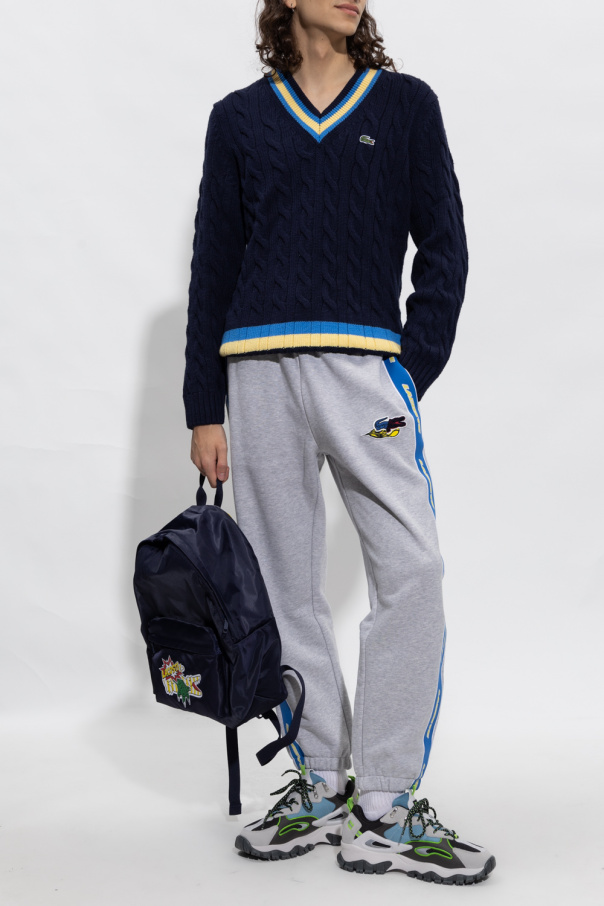 Lacoste Sweatpants with side stripes