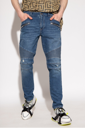 Balmain Jeans with stitching details