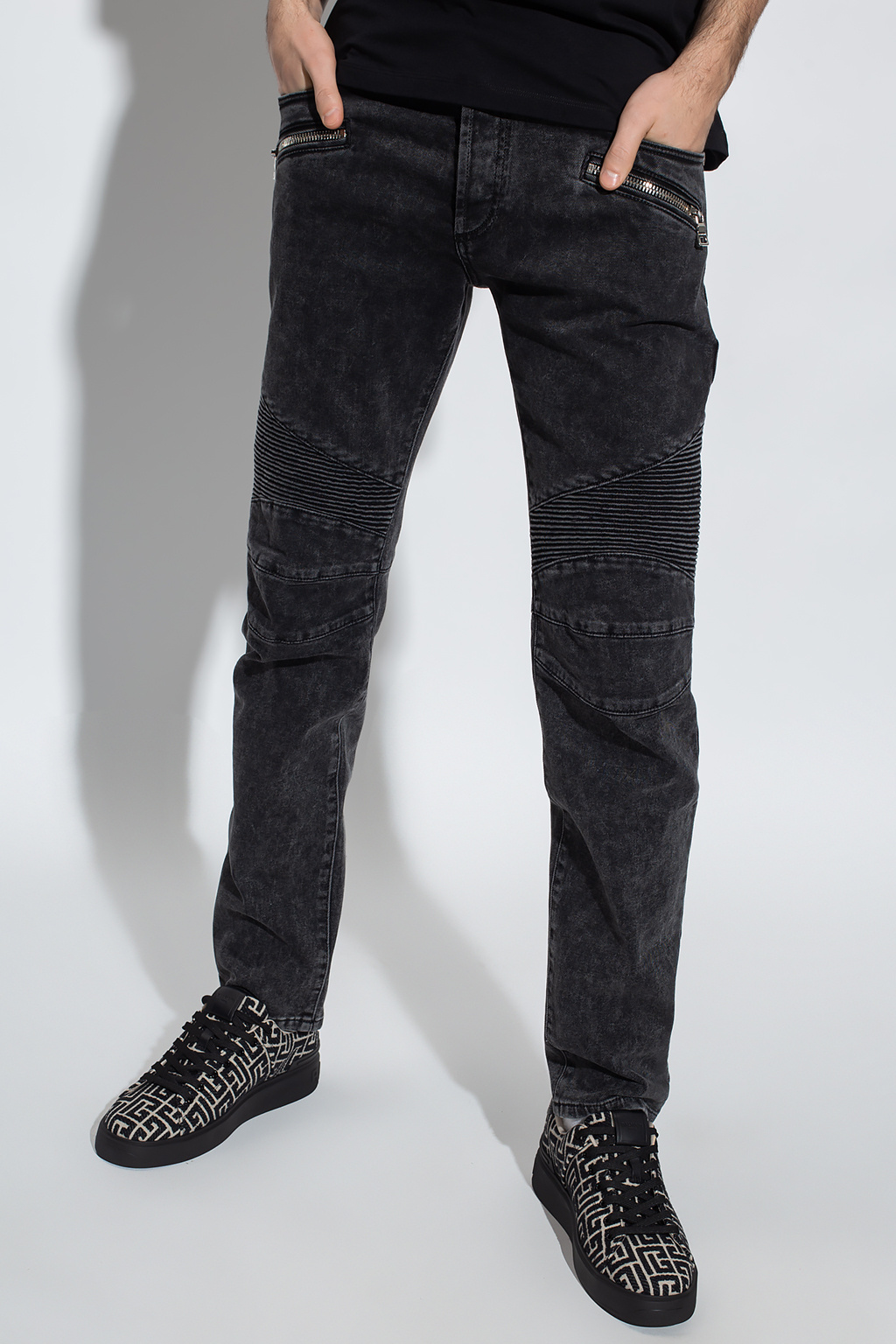 Balmain Jeans with logo | Men's Clothing |