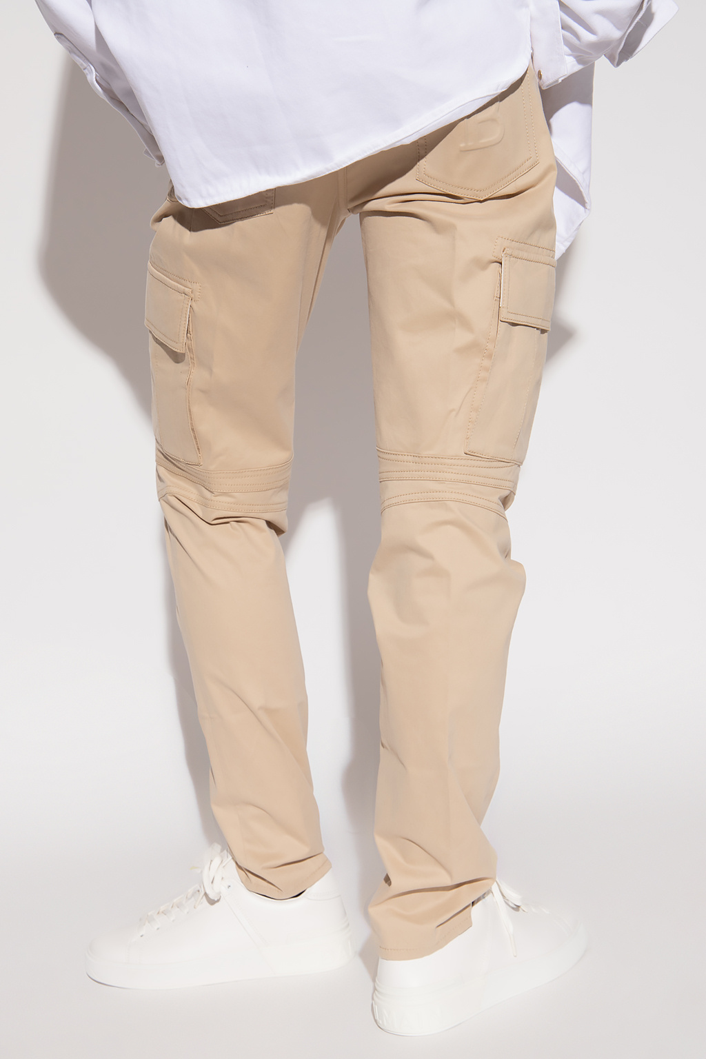 Balmain dot trousers with pockets