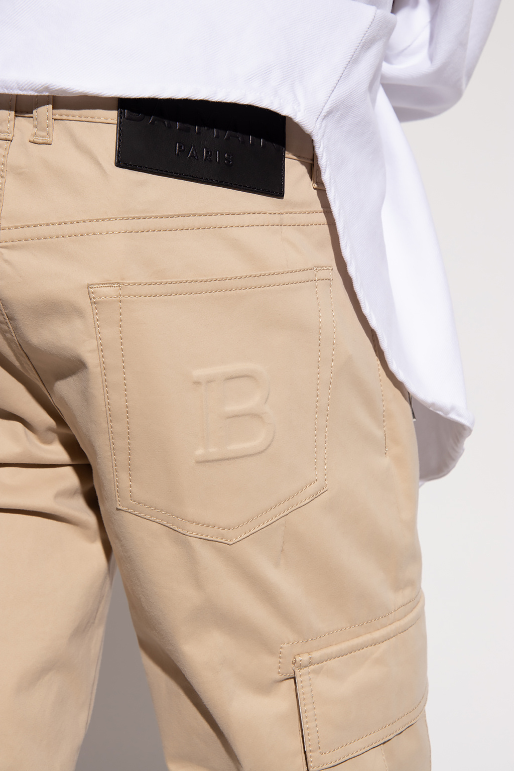 Balmain trousers LOGO with pockets