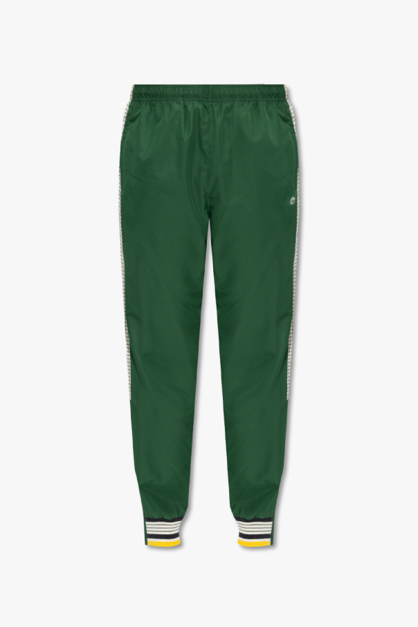 lacoste deviation Water-resistant sweatpants