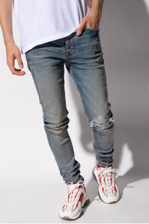 Amiri Jeans with vintage effect