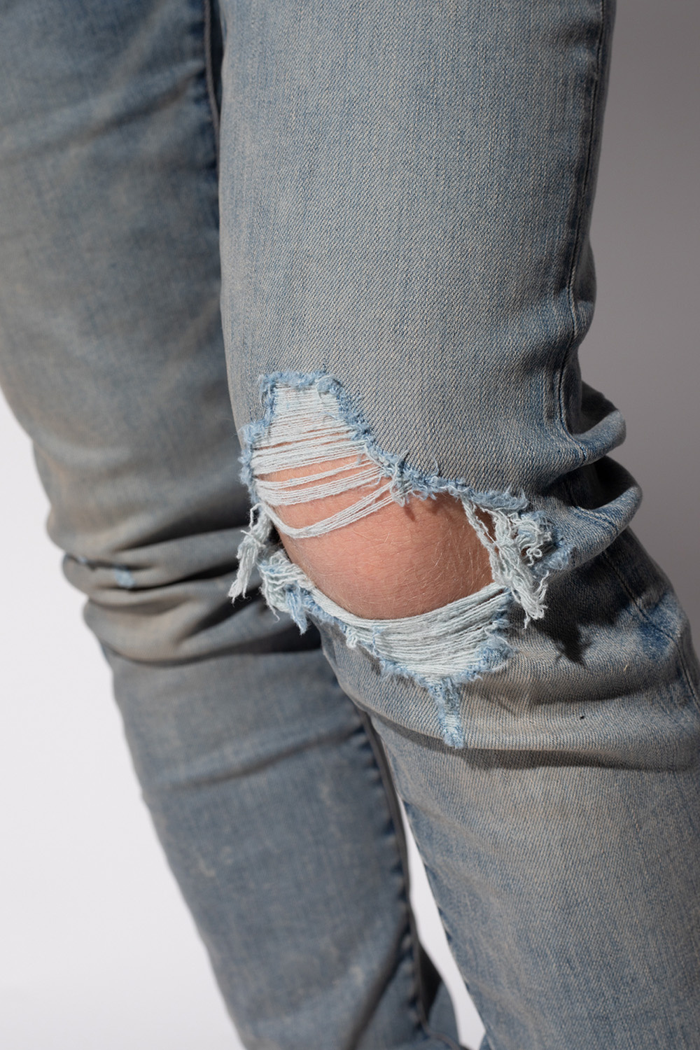 IetpShops Ecuador - Pasini - Men Amiri for vintage Pants effect Straight Leg Gabriele with & Regular-Fit Jeans