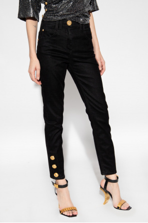 Balmain trousers DENIM with appliqué