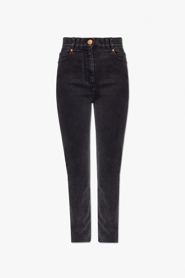balmain rene High-waisted jeans