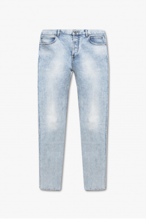 Jeans with vintage effect od Balmain