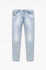 Balmain BLUE Jeans with vintage effect