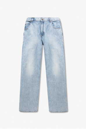 Jeans with vintage effect od Balmain