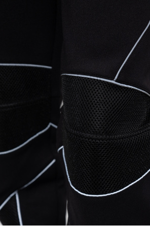Balmain Balmain faux-leather logo print jacket