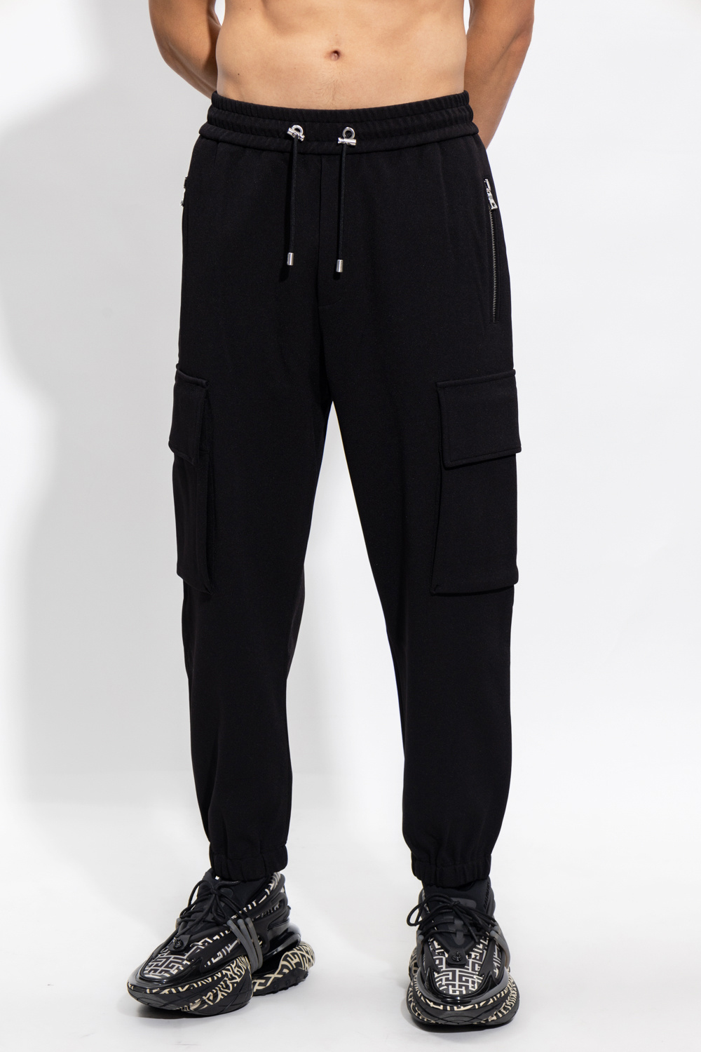 Balmain Cargo Tie trousers