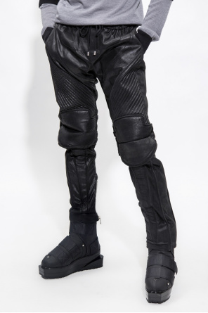 Balmain Leather 72VA4BF1 trousers