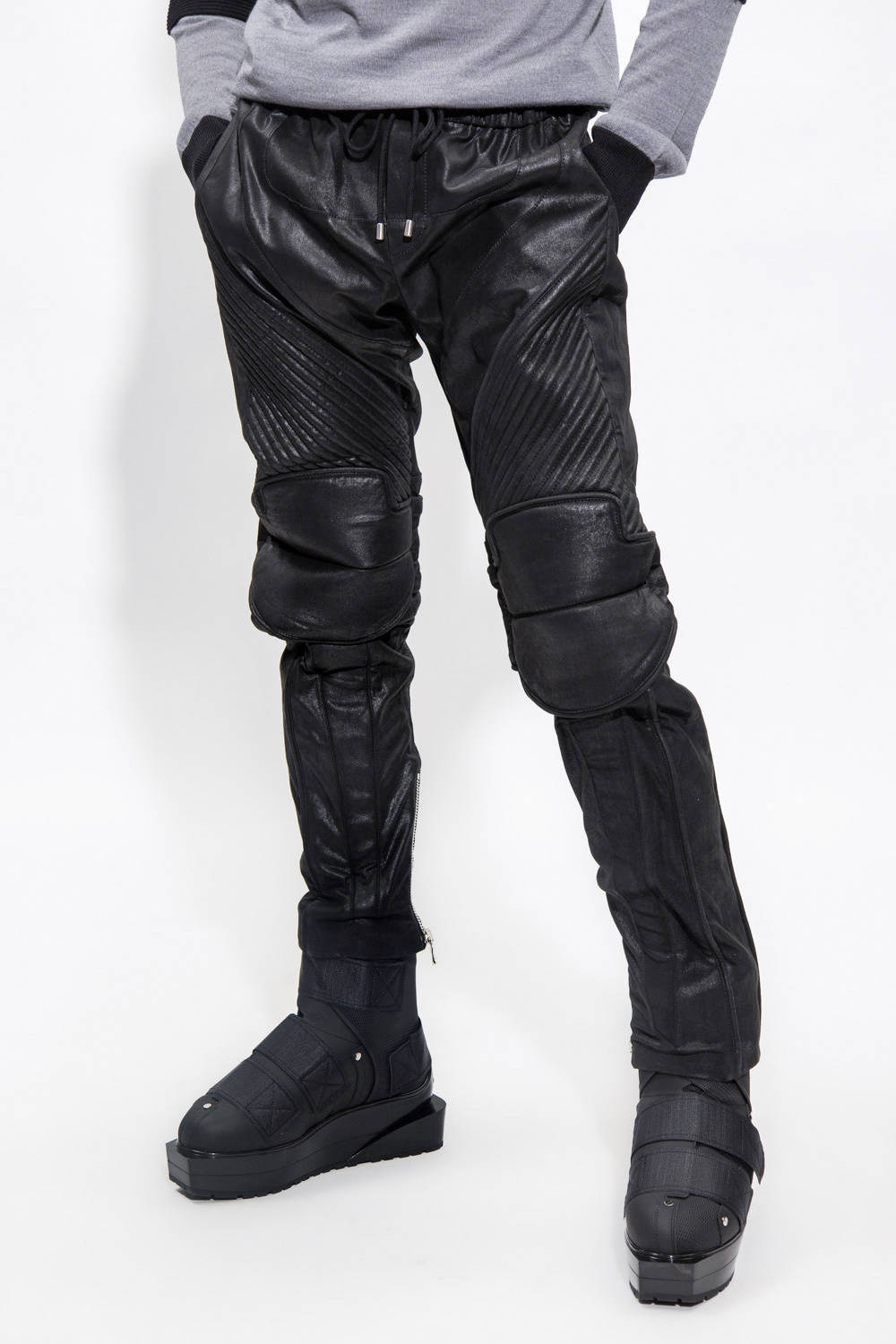 Balmain Leather trousers