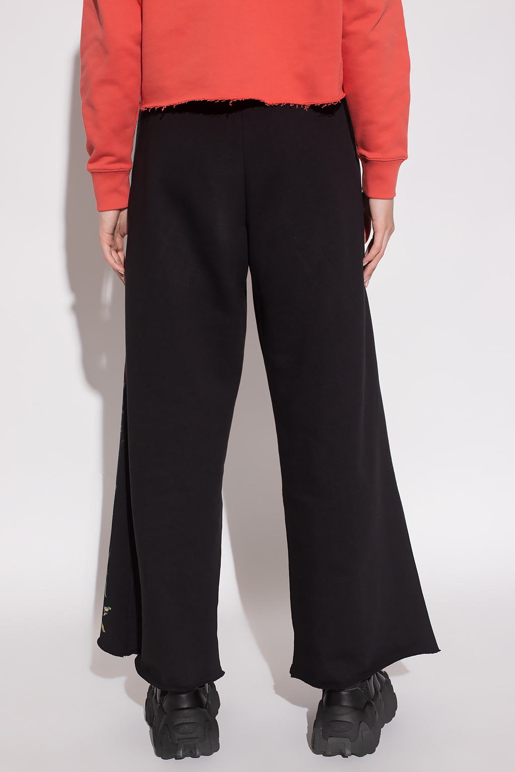 Opening Ceremony square-toe trousers with logo