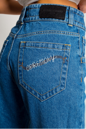 Opening Ceremony Jeans with logo