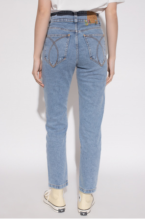 Opening Ceremony Jeans with logo