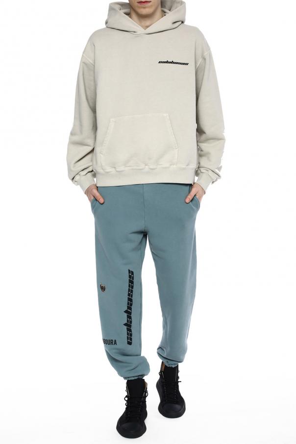 yeezy hospital blue sweatpants