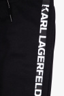 Karl Lagerfeld Kids BLACK Sweatpants with logo