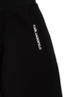 Karl Lagerfeld Kids Sweatpants with logo