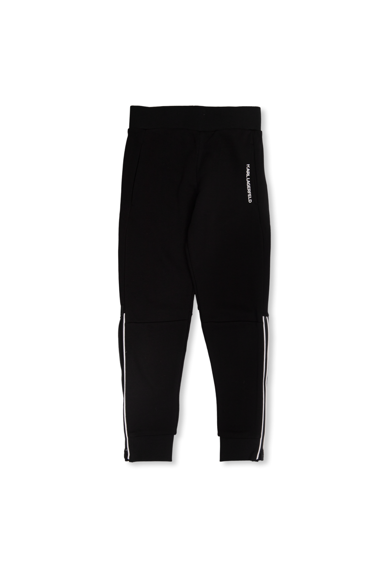 Black Sweatpants with logo Karl Lagerfeld Kids - Vitkac Canada