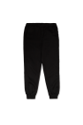 Karl Lagerfeld Kids BLACK Pants with elasticated cuffs