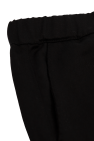 Karl Lagerfeld Kids BLACK Pants with elasticated cuffs