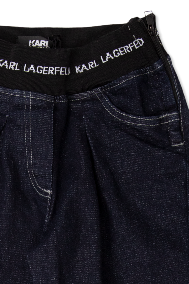 Karl Lagerfeld Kids Jeans with logo