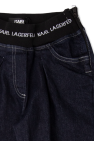 Karl Lagerfeld Kids NAVY BLUE Jeans with logo