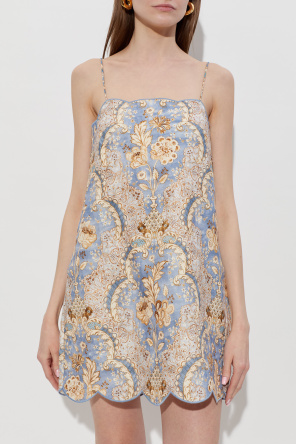 Zimmermann Patterned strappy dress