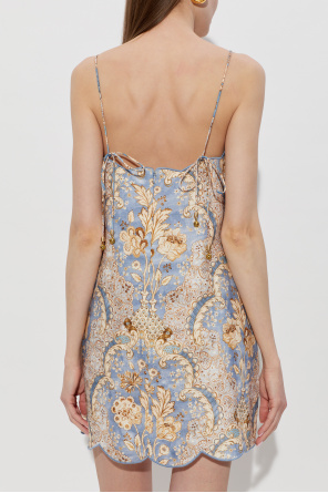 Zimmermann Patterned strappy dress