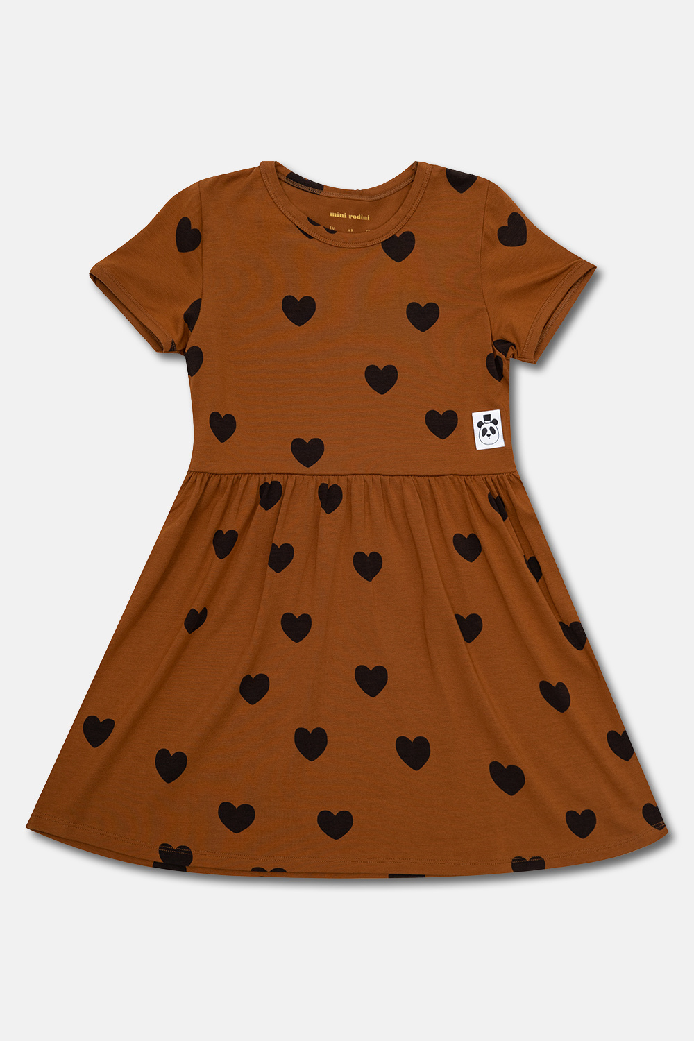Mini Rodini Dress with hearts print