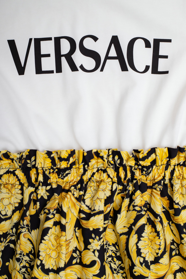 Versace Kids A-COLD-WALL Wide Leg Pants