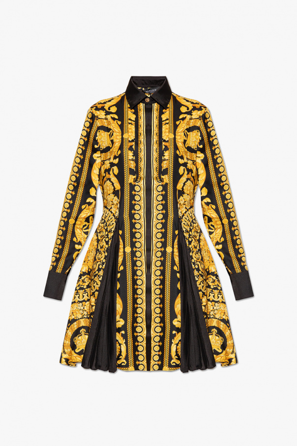 Versace Sukienka z nadrukiem ‘Barocco’
