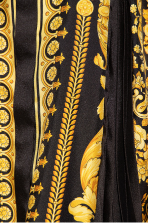 Versace Barocco-printed venezia dress