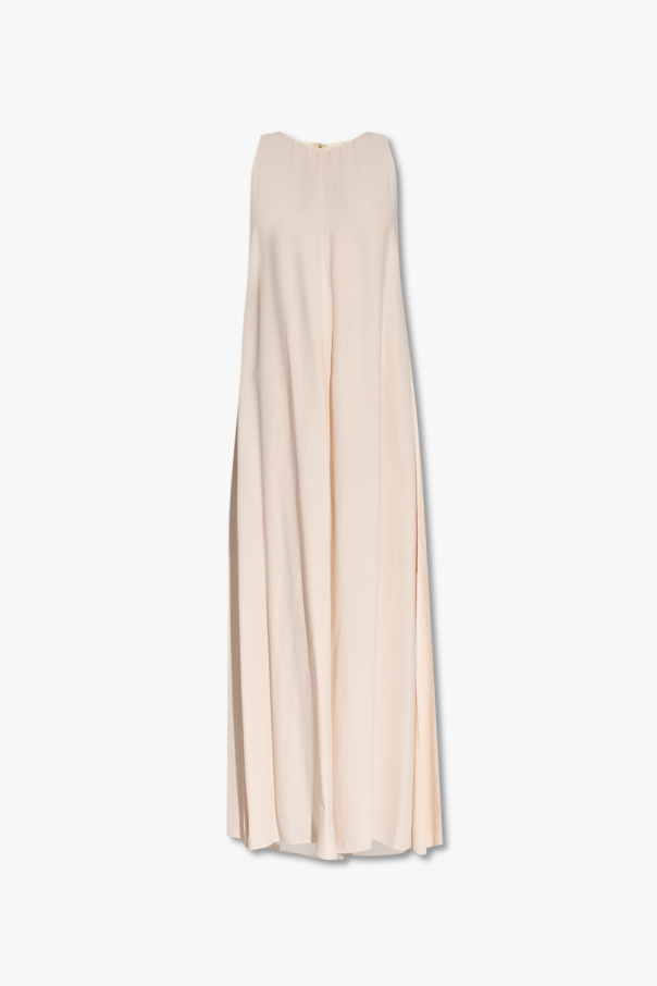 forte_forte Sleeveless maxi out dress
