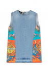 Versace Kids BLUE Sleeveless denim dress