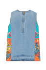 Versace Kids BLUE Sleeveless denim dress