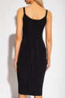 Versace Ribbed low dress