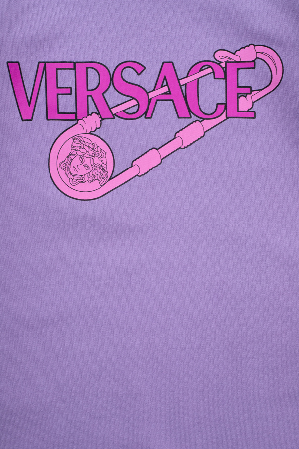 Versace Kids Cotton track-pants dress