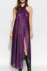 Versace PURPLE Beach dress with logo