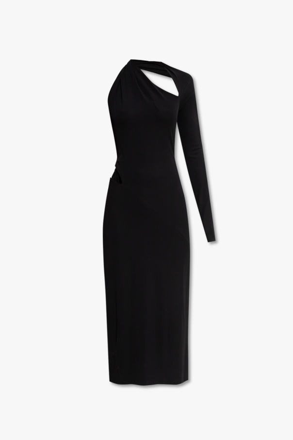 Versace Asymmetrical floaty dress