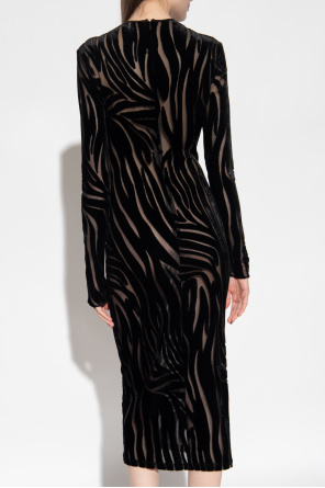 Versace Dress with zebra motif